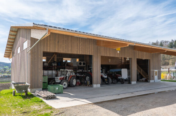 Lagergebäude und Einstellhalle Mellingen