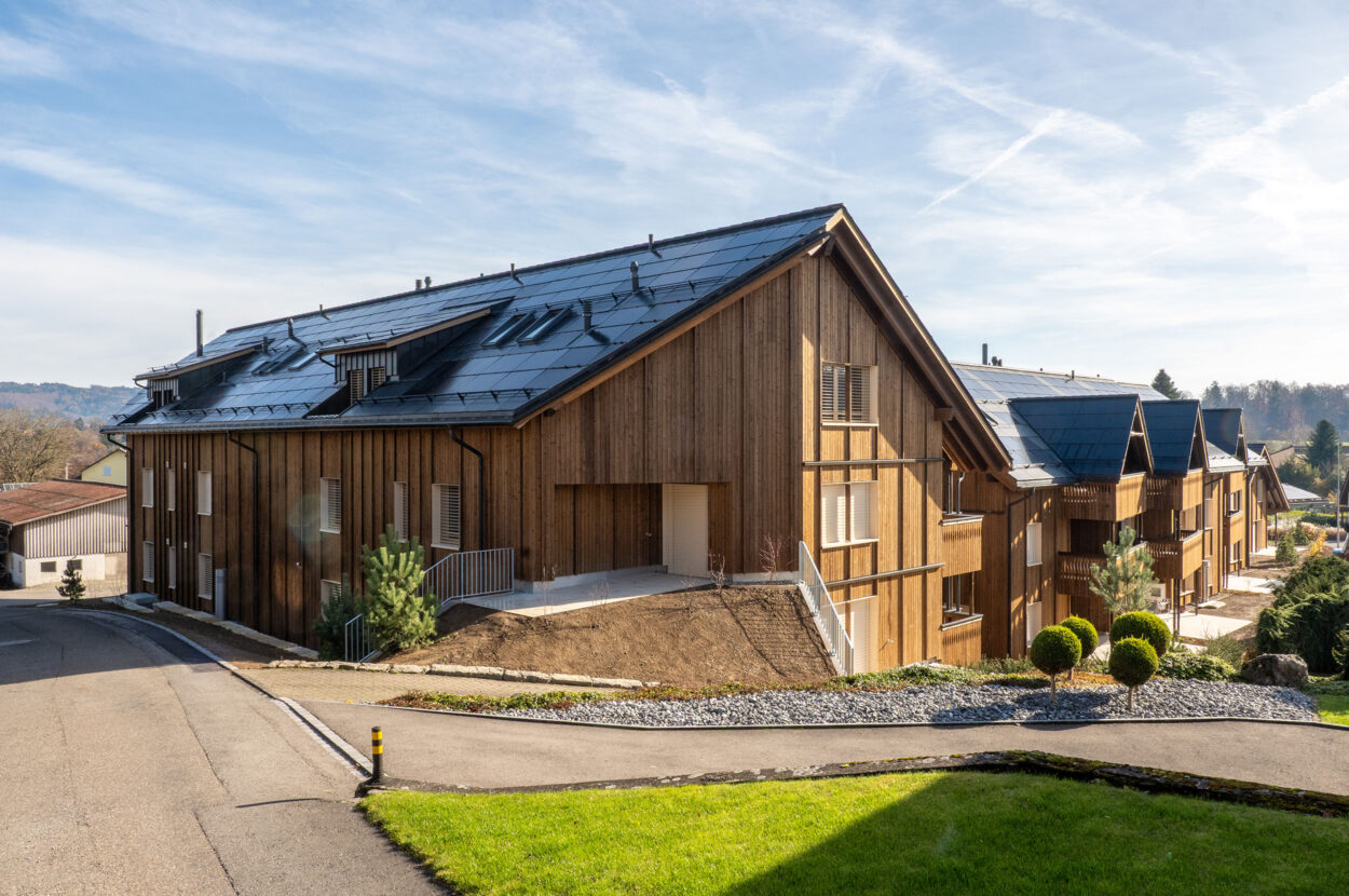 Mehrfamilienhäuser und Einfamilienhaus «Tannerhof», Birrhard AG