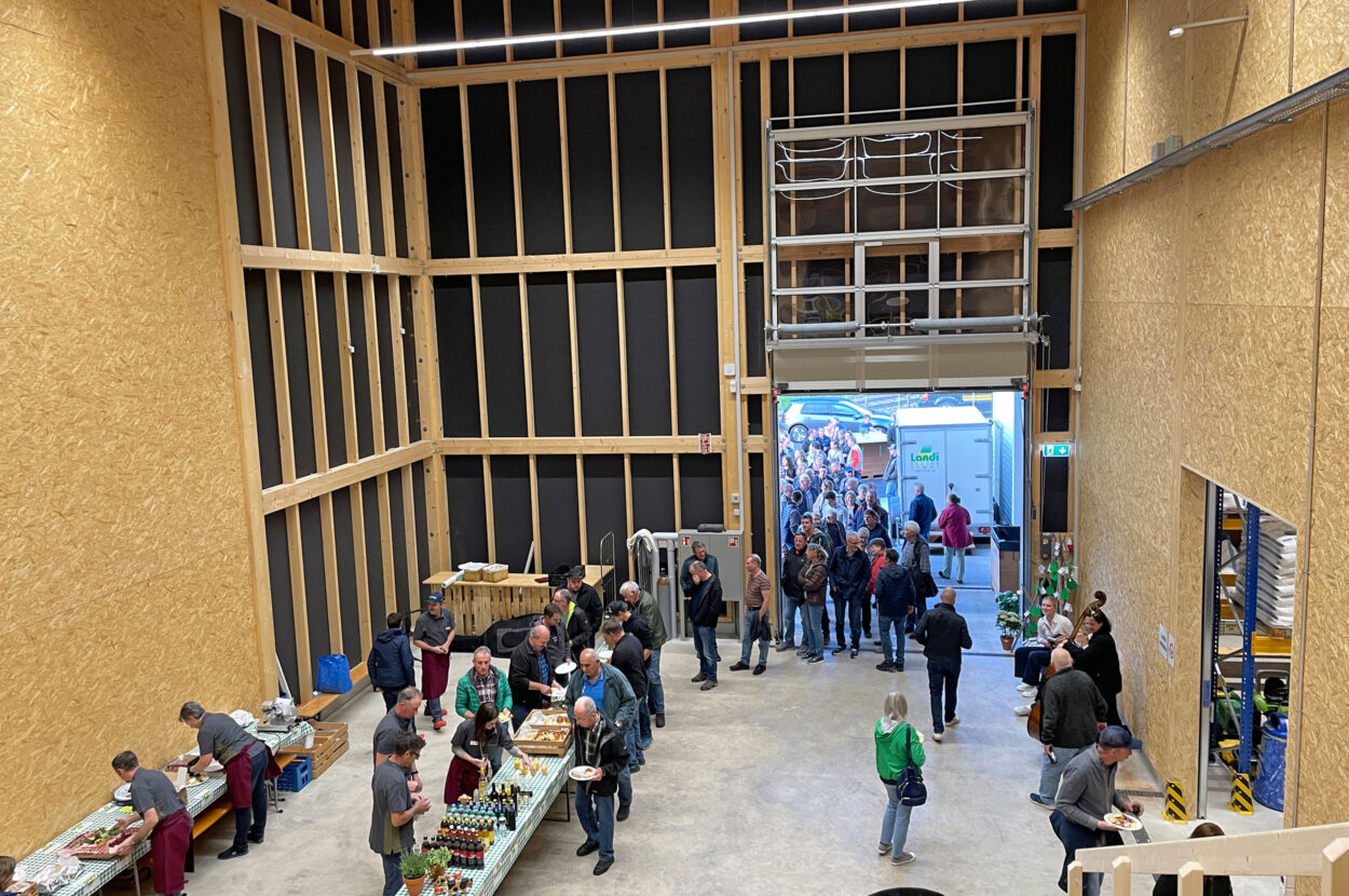 Agrar Center, LANDI Region Aemme, Grünen BE, Übergabe