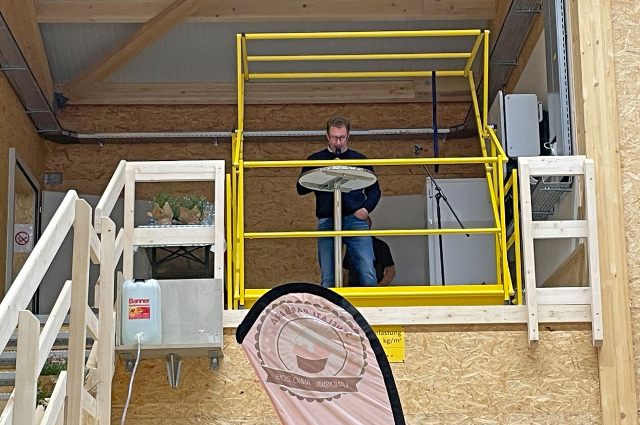 Agrar Center, LANDI Region Aemme, Grünen BE, Übergabe