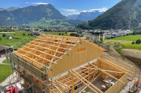 Ersatzneubau Mutterkuhstall mit Remise, Seewen SZ