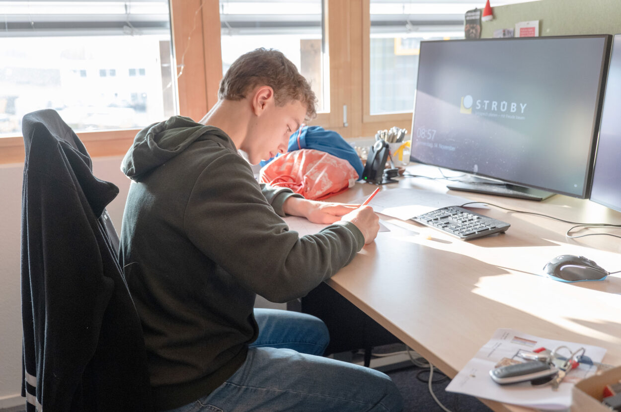 Zukunftstag 2024 bei den Strüby Unternehmungen