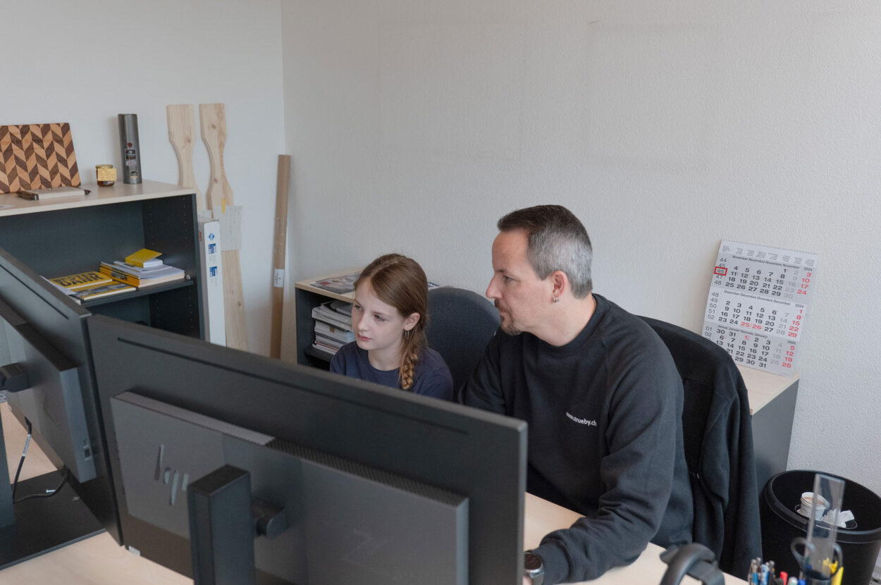 Zukunftstag 2024 bei den Strüby Unternehmungen