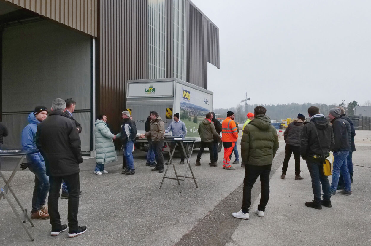 Agrarzentrum, Getreide Züri Nord AG, Niederhasli ZH, Spatenstich