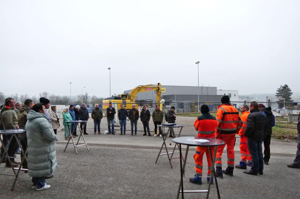 Agrarzentrum, Getreide Züri Nord AG, Niederhasli ZH, Spatenstich