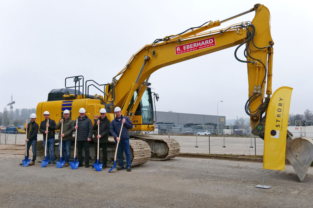 Agrarzentrum, Getreide Züri Nord AG, Niederhasli ZH, Spatenstich