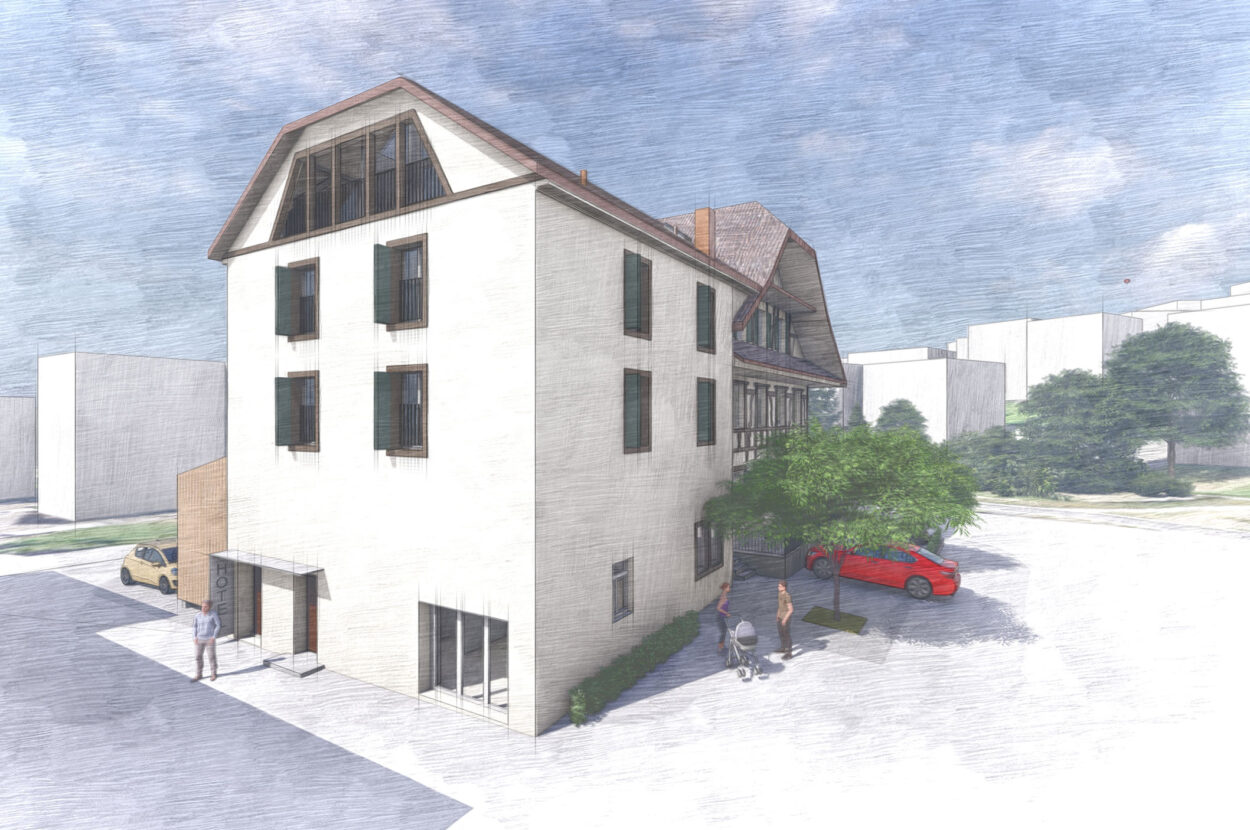 Landgasthof, Umbau, Merenschwand AG ZH