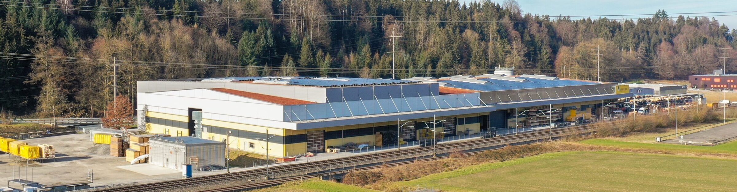 Produktionszentrum Erweiterung, Strüby Holzbau AG, Root LU