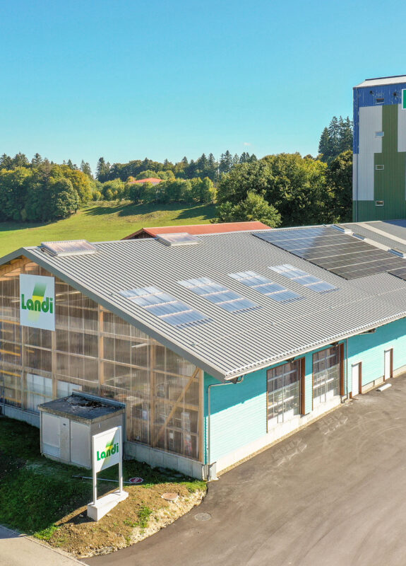 Umbau bestehendes Gebäude, LANDI ArcJura SA, Saignelégier JU