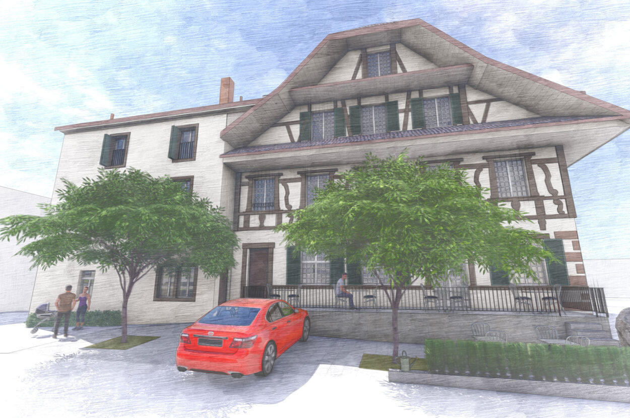 Landgasthof, Umbau, Merenschwand AG ZH