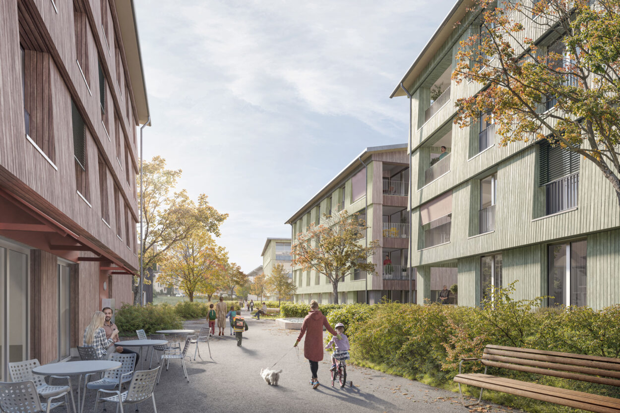 Aussenvisualisierung Schützenmattpark Inwil