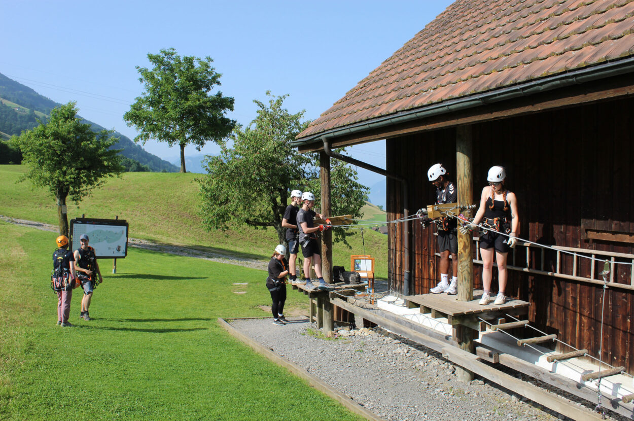 Strüby Unternehmungen, Lehrlingsevent Seilpark Küssnacht am Rigi SZ