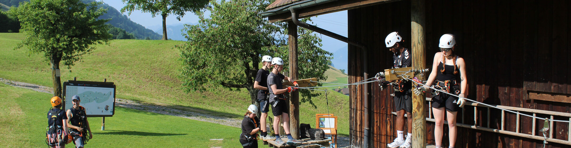 Strüby Unternehmungen, Lehrlingsevent Seilpark Küssnacht am Rigi SZ