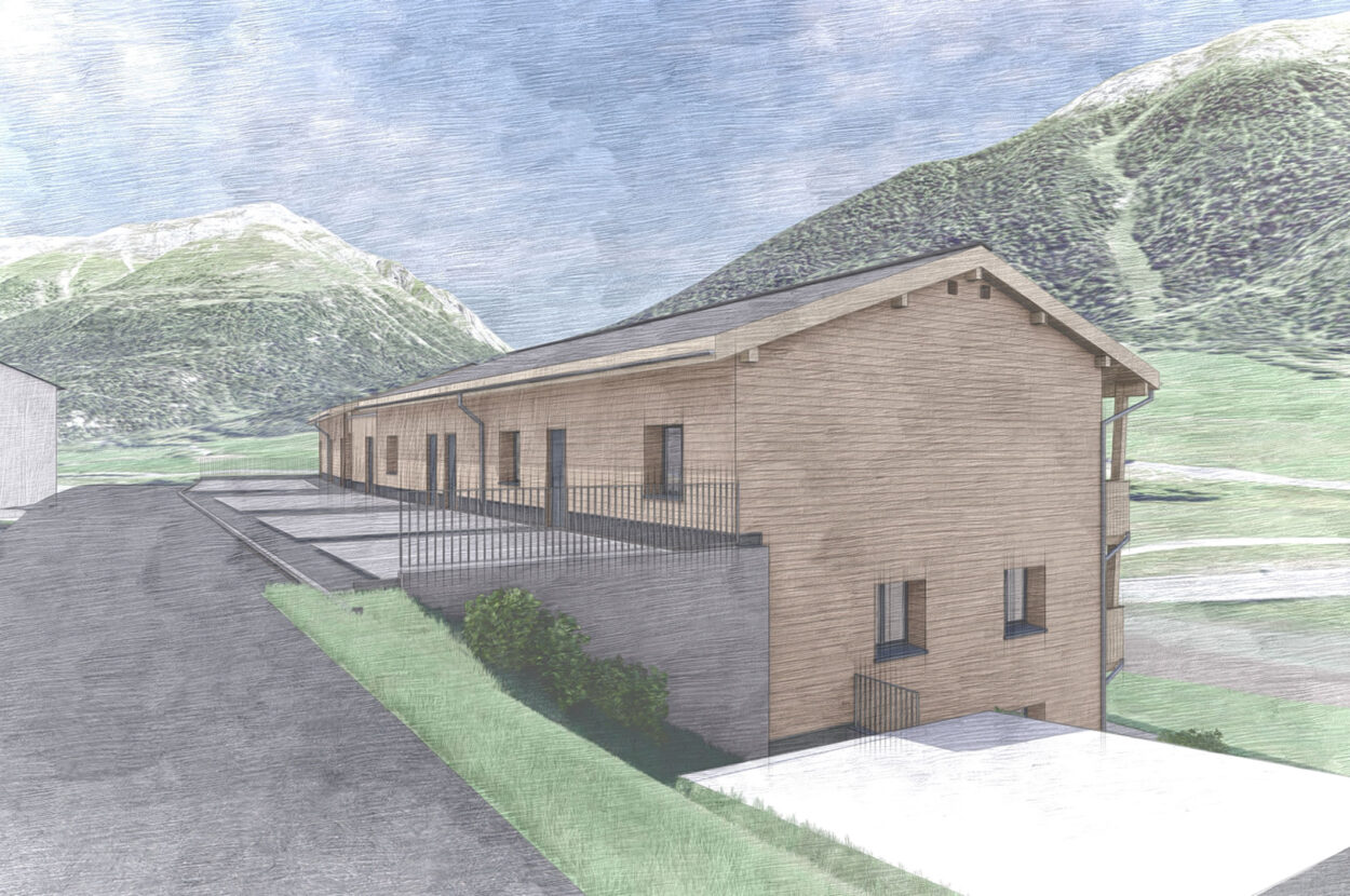 Mehrfamilienhäuser, S-chanf GR