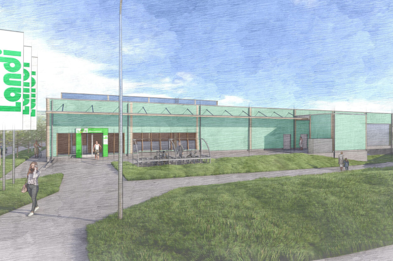 Verkaufsladen und Agrarzentrum, LANDI Région Neuchâtel SA, Cornaux NE