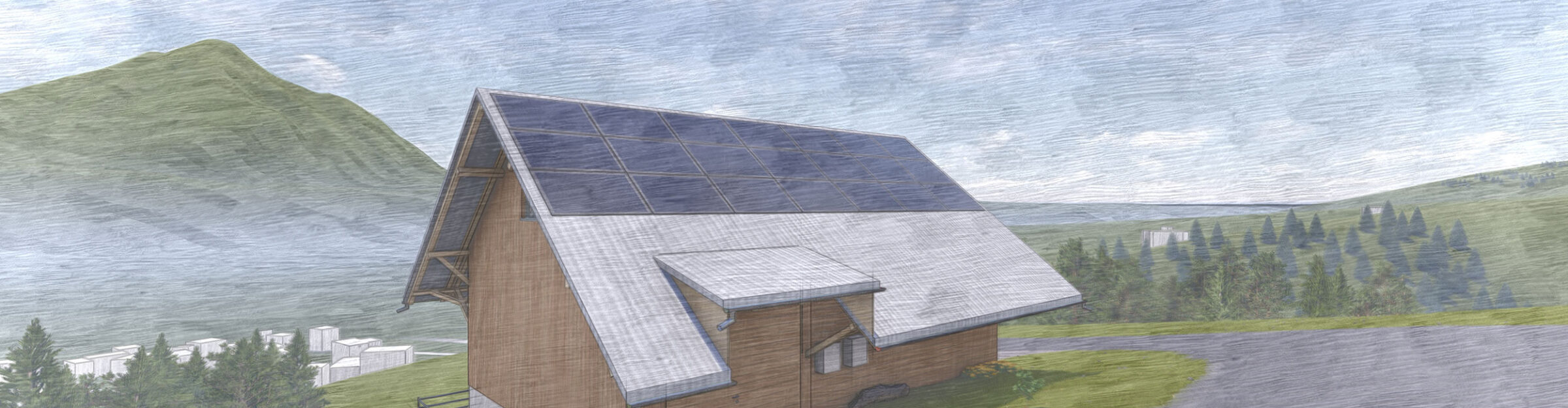 Schafstall, Ersatzneubau, Alpnach Dorf OW