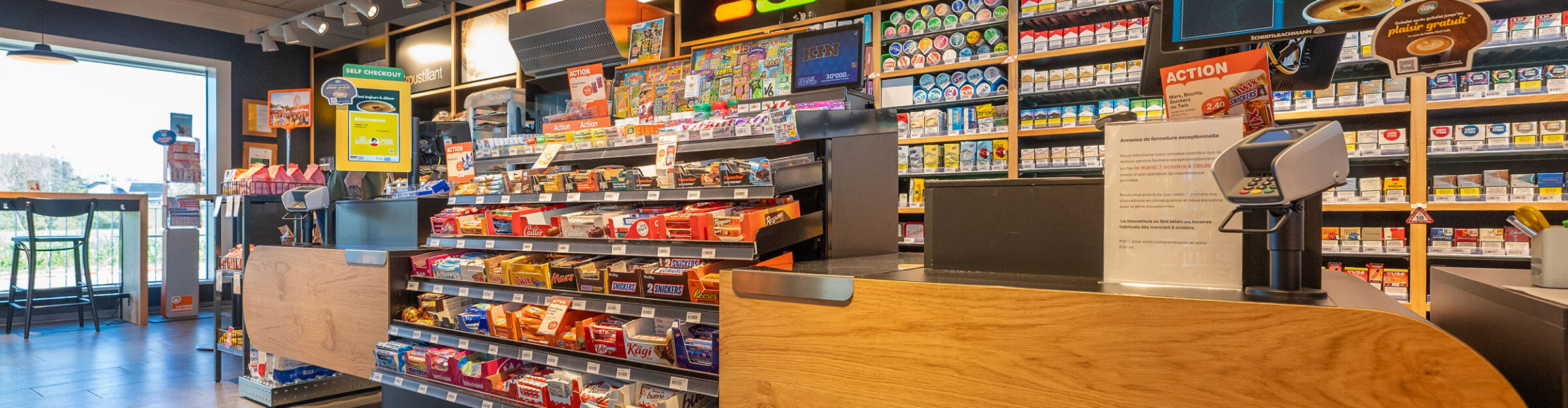 Tankstelle mit Shop, Artelia Suisse SA, Palézieux-Gare VD