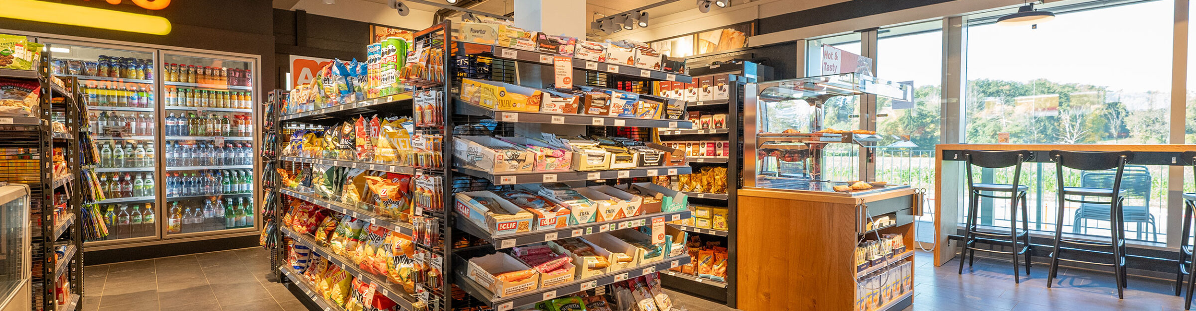 Tankstelle mit Shop, Artelia Suisse SA, Palézieux-Gare VD