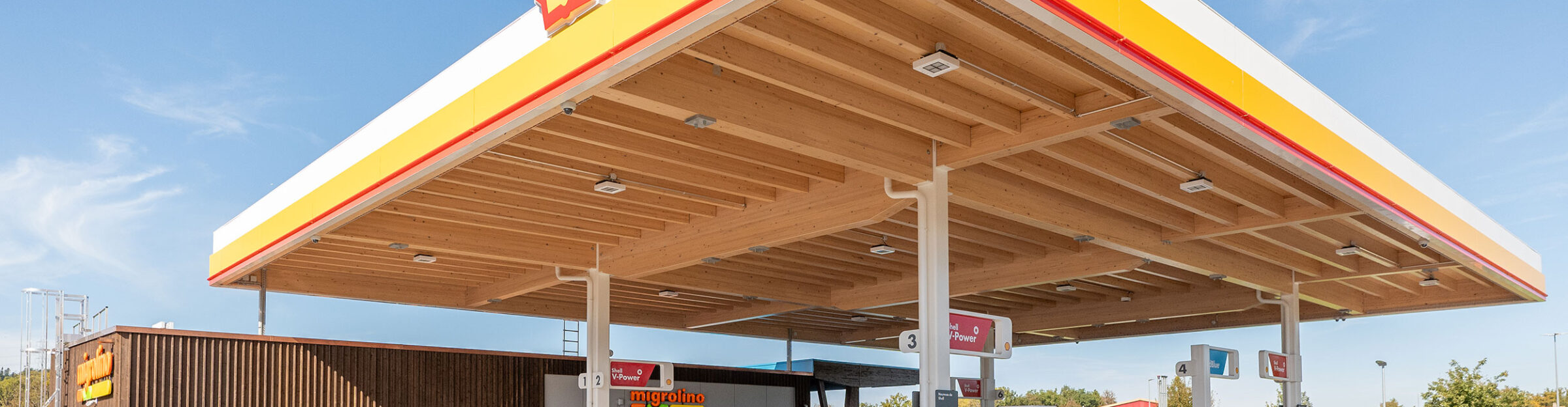 Tankstelle mit Shop, Artelia Suisse SA, Palézieux-Gare VD