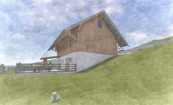 Schafstall, Ersatzneubau, Alpnach Dorf OW