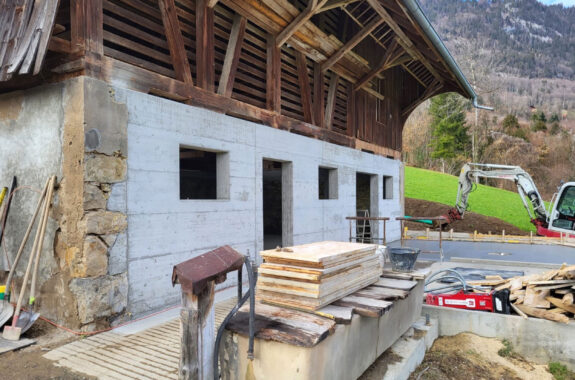 Schafstall, Ersatzneubau, Alpnach Dorf OW