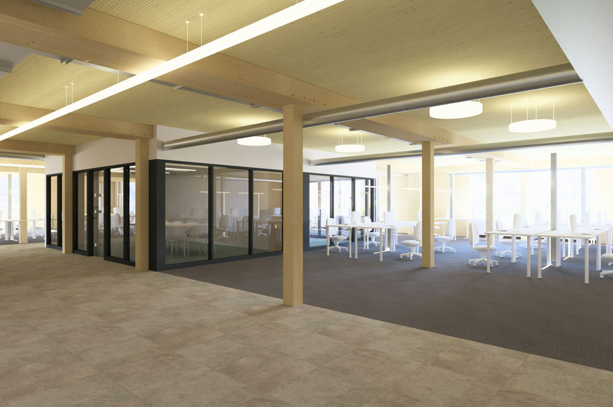 Gewerbegebäude, Ausbau, ti&m AG, Zürich ZH