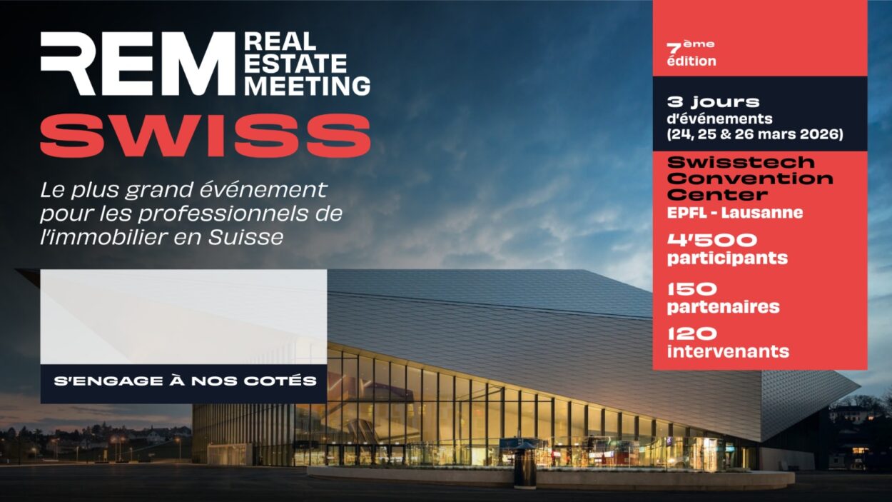 Messe, REM SWISS 2026, Real Estate Meeting, EPFL Lausanne