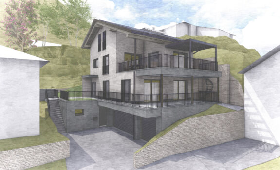 Einfamilienhaus, Brunnen SZ