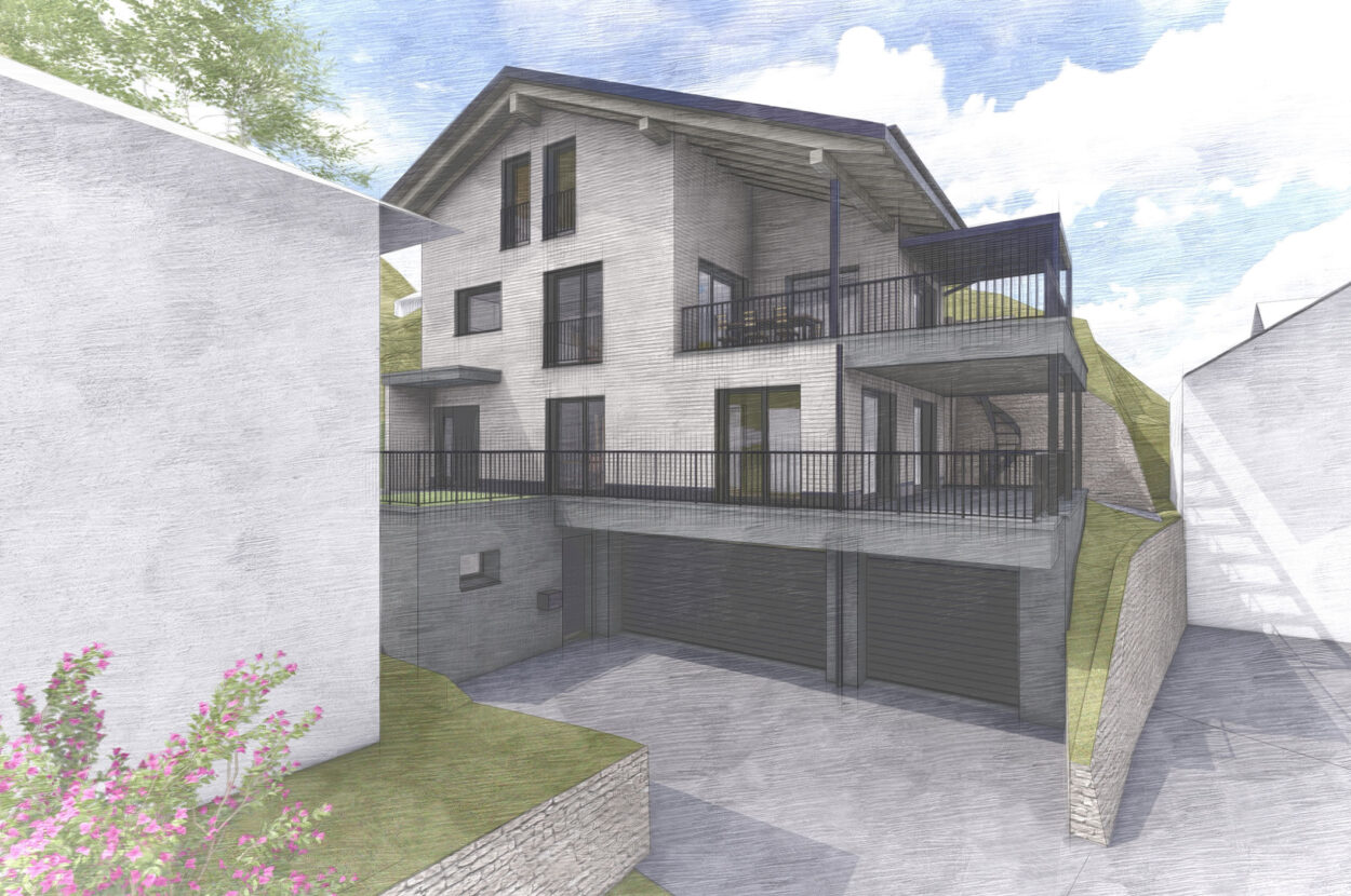 Einfamilienhaus, Brunnen SZ