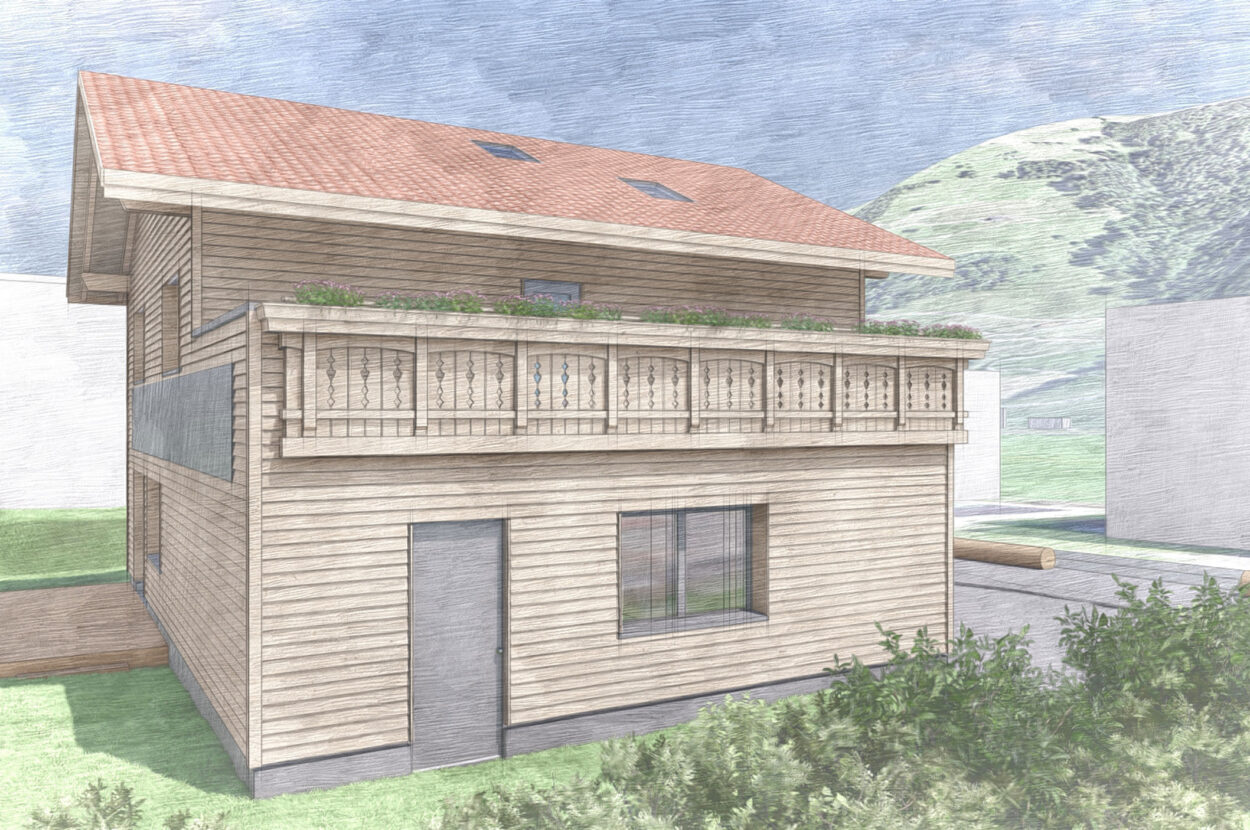 Einfamilienhaus mit Garage, Studen SZ