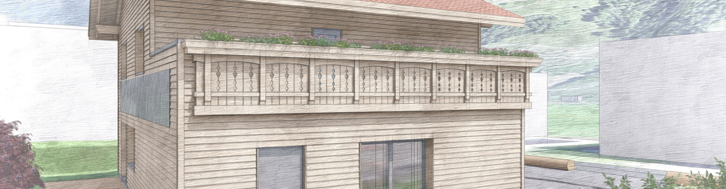 Einfamilienhaus mit Garage, Studen SZ