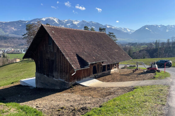 Schafstall, Instandstellung, Alpnach Dorf OW