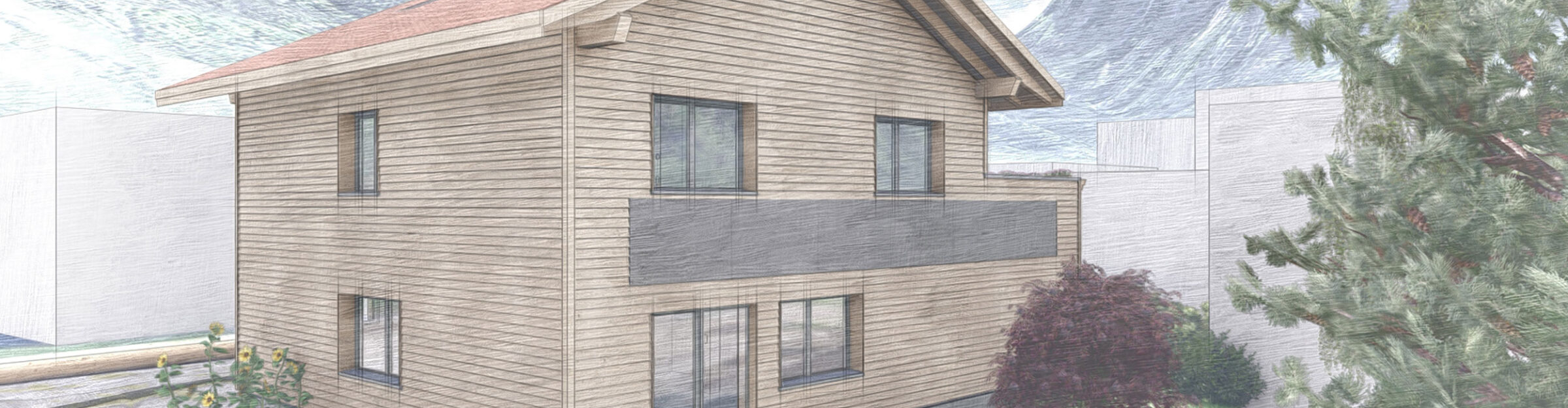 Einfamilienhaus mit Garage, Studen SZ