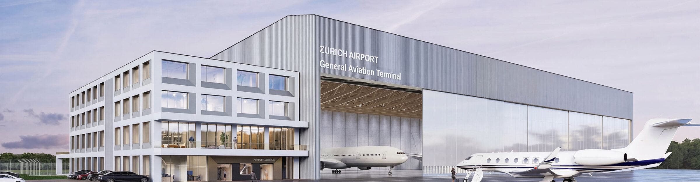 Gewerbegebäude Zürich Flughafen AG, Rümlang ZH