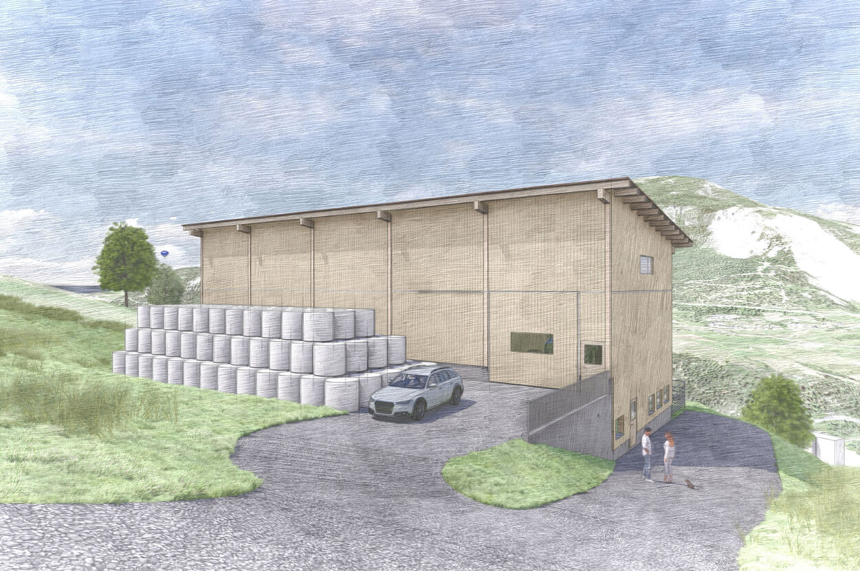 Ziegen- und Schafstall, Mon GR