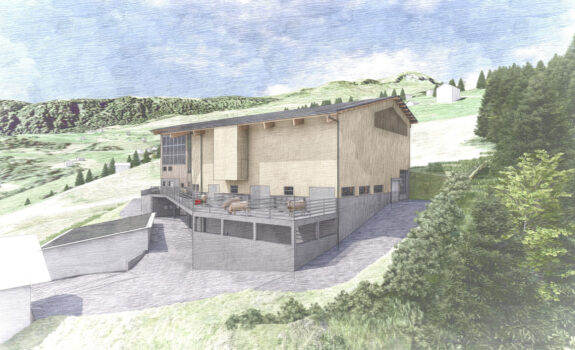 Milchviehstall mit Futterlager, Luven GR