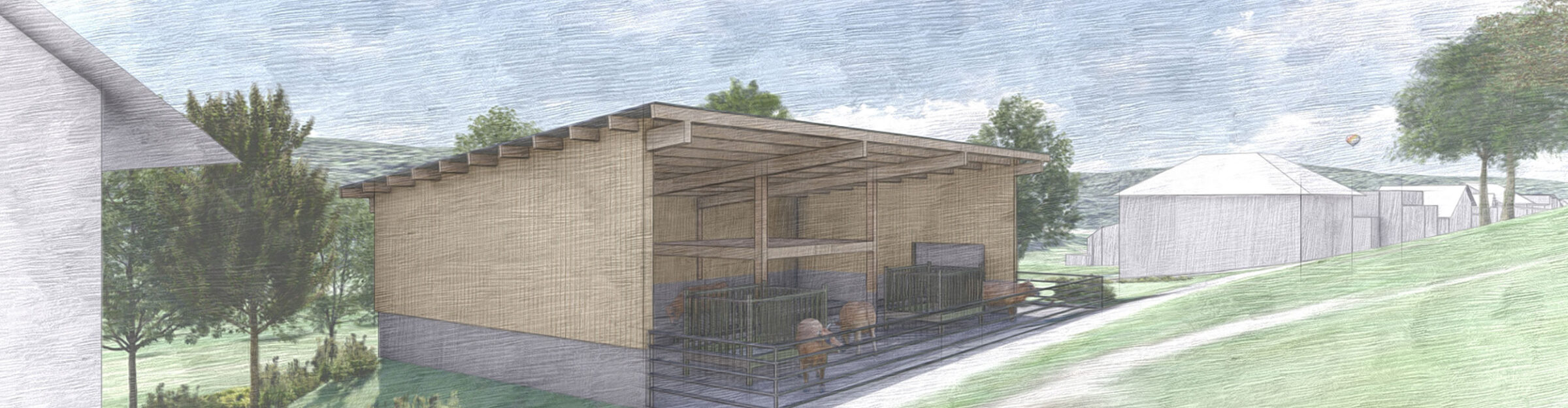 Mutterkuhstall, Ersatzneubau, Lenzburg AG