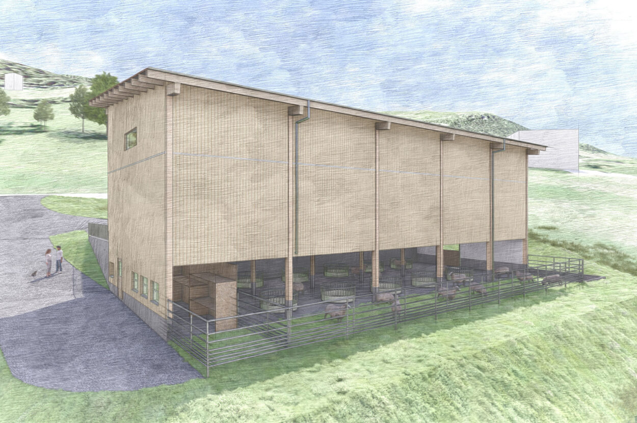 Ziegen- und Schafstall, Mon GR