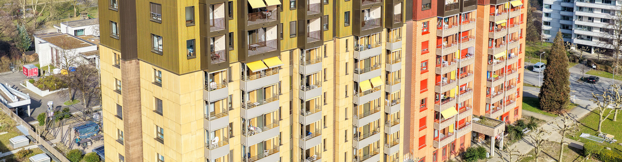 Alterszentrum, Aufstockung, Zentrum Herti, Zug ZG