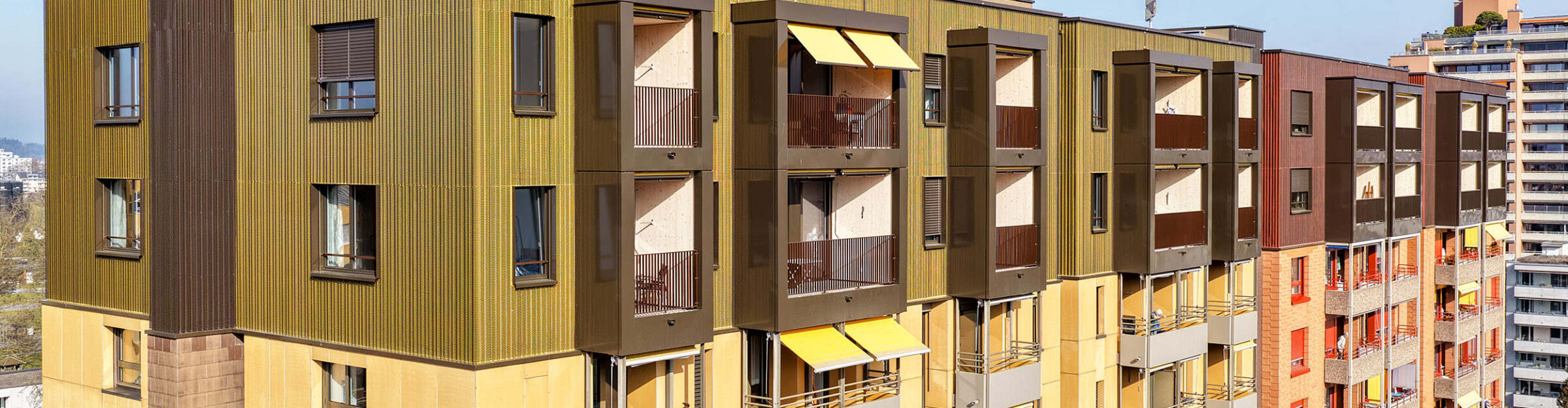 Alterszentrum, Aufstockung, Zentrum Herti, Zug ZG