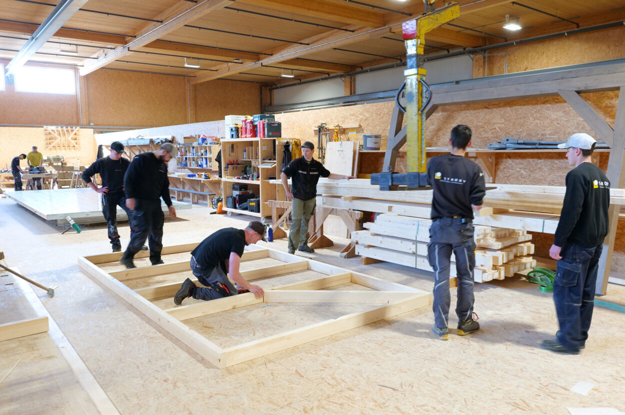 Event Vorstellung Lehrberufe der Strüby Unternehmungen 2026