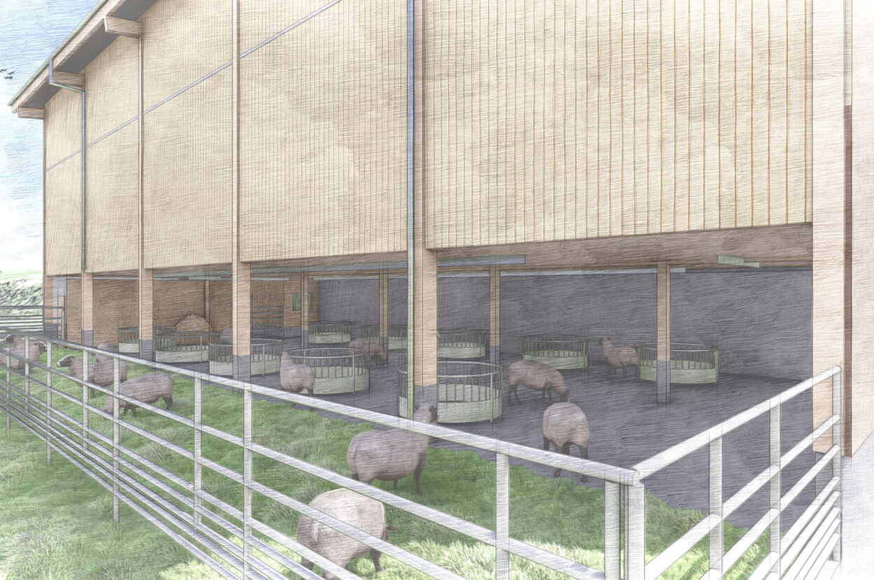 Ziegen- und Schafstall, Mon GR