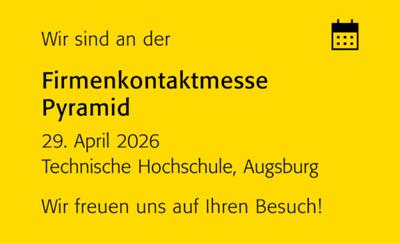 Messe, Firmenkontaktmesse Pyramid, Technische Hochschule Augsburg, Deutschland, 2026