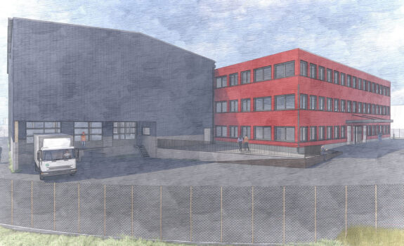 Gewerbegebäude, Anbau Lagerhalle, Jowat Swiss AG, Buchrain LU