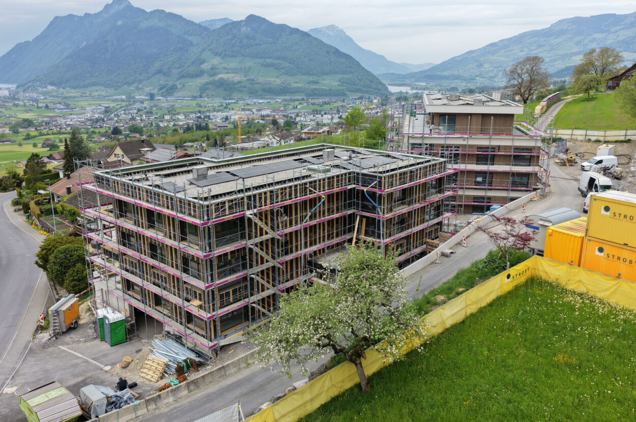 Mehrfamilienhäuser Wiitsicht, Rickenbach Schwyz