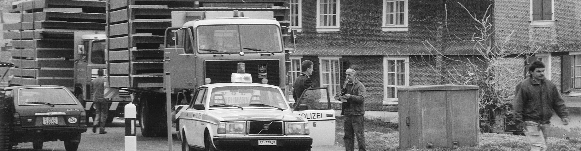 Strüby Unternehmungen, Meilensteine, Transport mit Polizei, 1988