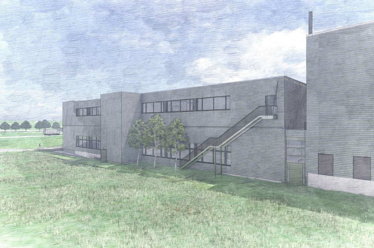 Gewerbegebäude, Aufstockung Werkhalle, Stuber Team AG, Rotkreuz ZG