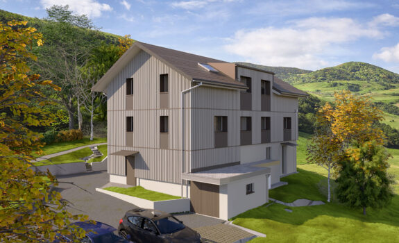 Zweifamilienhaus, Sanierung mit Teil-Ersatzneubau, Wilen bei Wollerau SZ