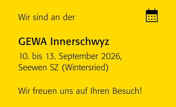 Messe GEWA Innerschwyz 2026
