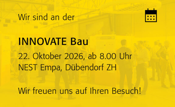 Messe, INNOVATE Bau, Dübendorf Zürich
